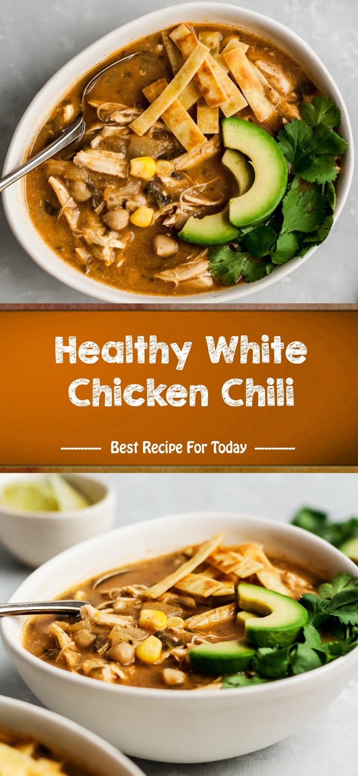 Healthy White Chicken Chili - Jolly Lotus