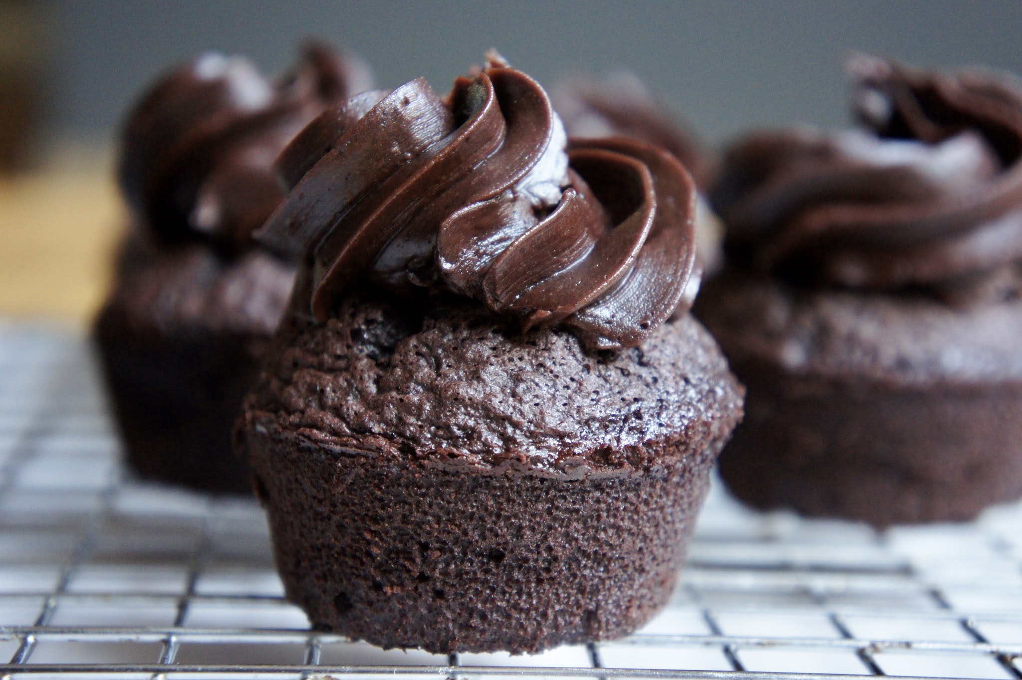 REZEPT: glutenfreie Schokoladen-Cupcakes ♥ Ein glutenfreier Blog