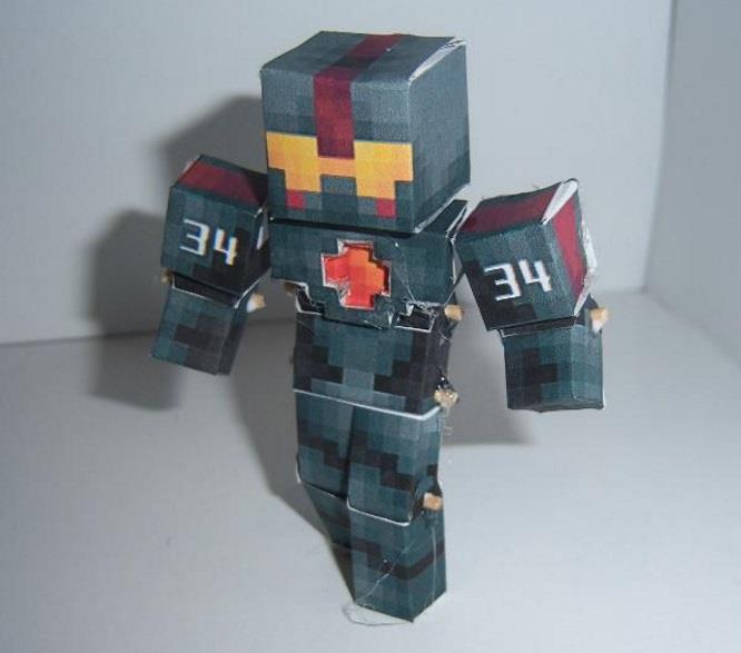 Minecraft Character Bendable Papercraft Generator
