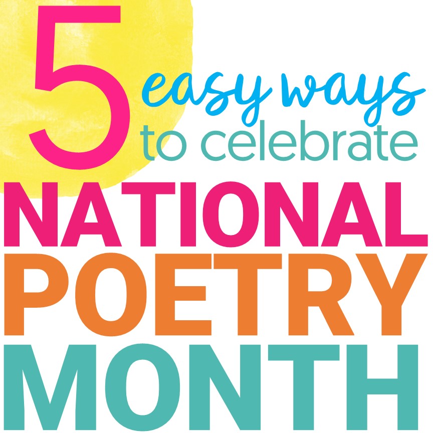 Brain Waves Instruction Ideas for celebrating National Poetry Month in