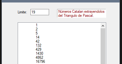 Aprendiendo C#, Python, C++, A.I, BASIC...: Números Catalán del ...