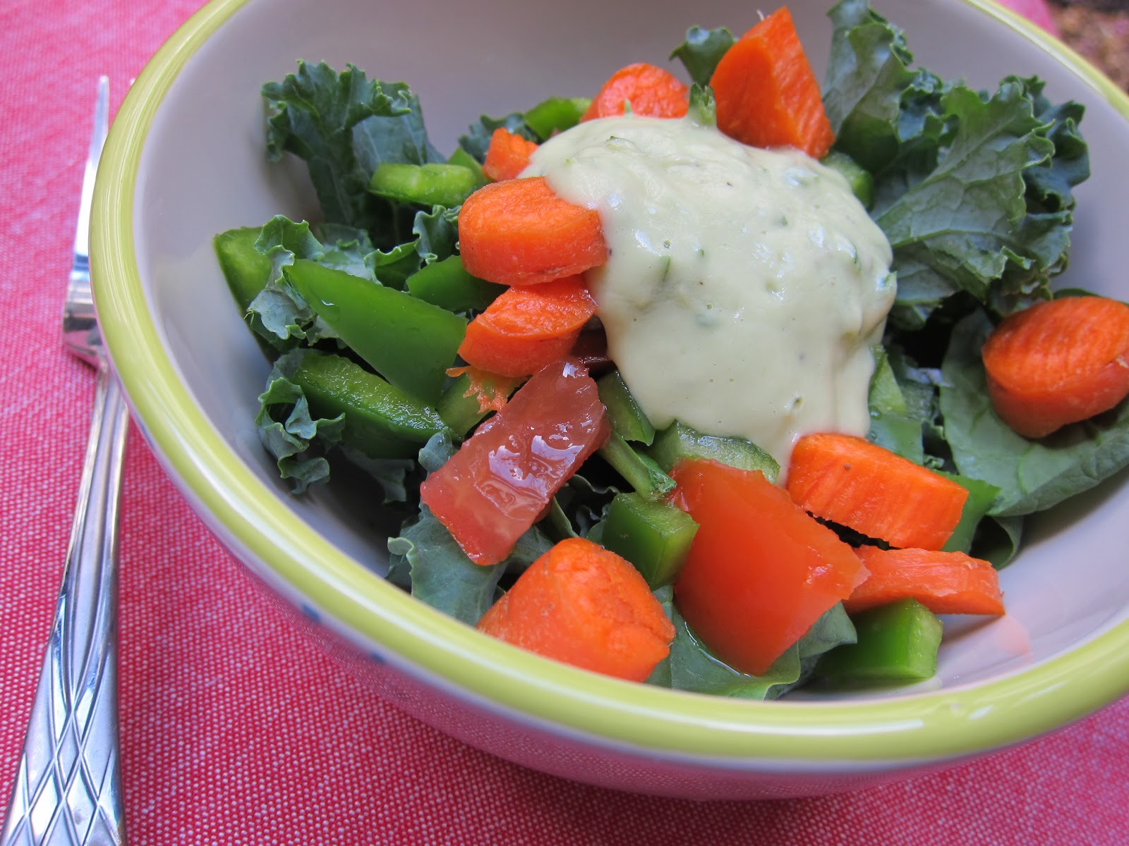 Belle's Baking Avocado Dressing