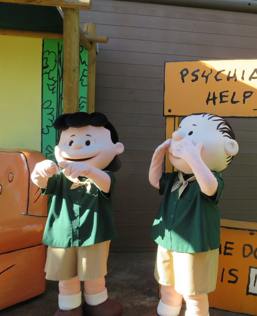 Camp Linus and Lucy at Knott's Berry Farm Character Tribute