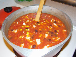 chicken soup tortilla rainbow katie broth once done