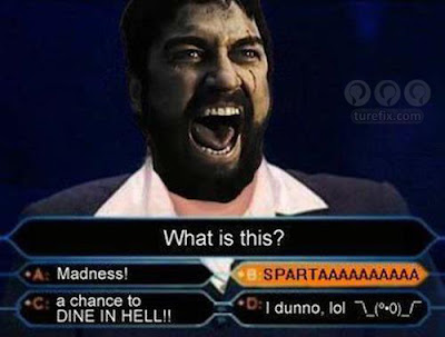 What is this, Sparta movie funny meme picture quiz