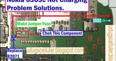 analysis of mobile nokia 6303c not charging problem solution