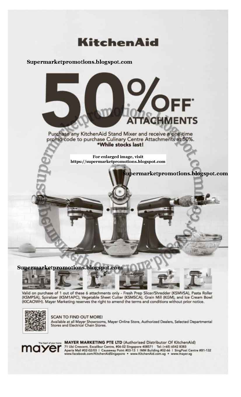 Mayer KitchenAid Promotion 13 April 2018 Supermarket Promotions