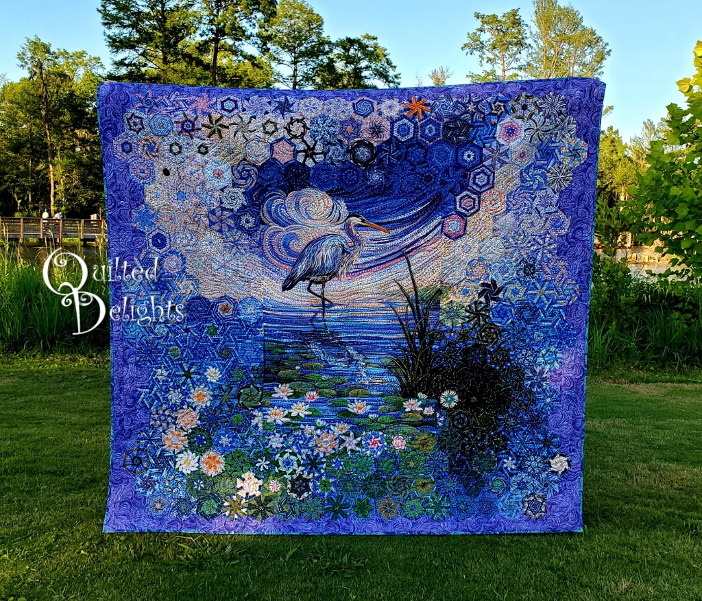 heron quilt pattern