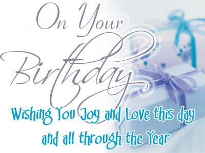 Birthday Greeting Cards: Have A Wonderful Birthday