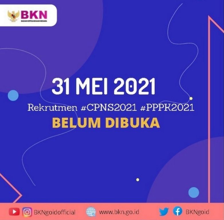 Pendaftaran Casn Cpns Dan Pppk Tahun 2021 Diundur Beberapa Saat Datadikdasmen Com