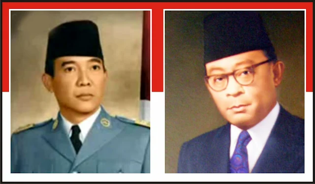 Foto Soekarno dan Moh. Hatta