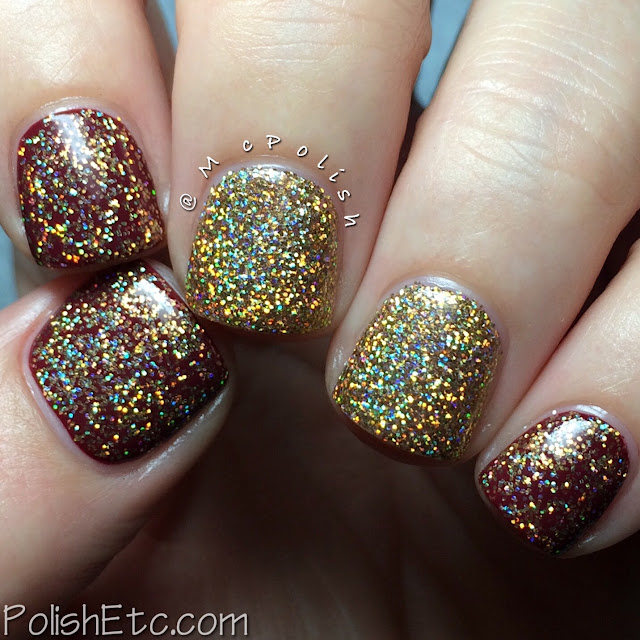 Nine Zero Lacquer - Holiday 2015 Collection - McPolish - Star on Top