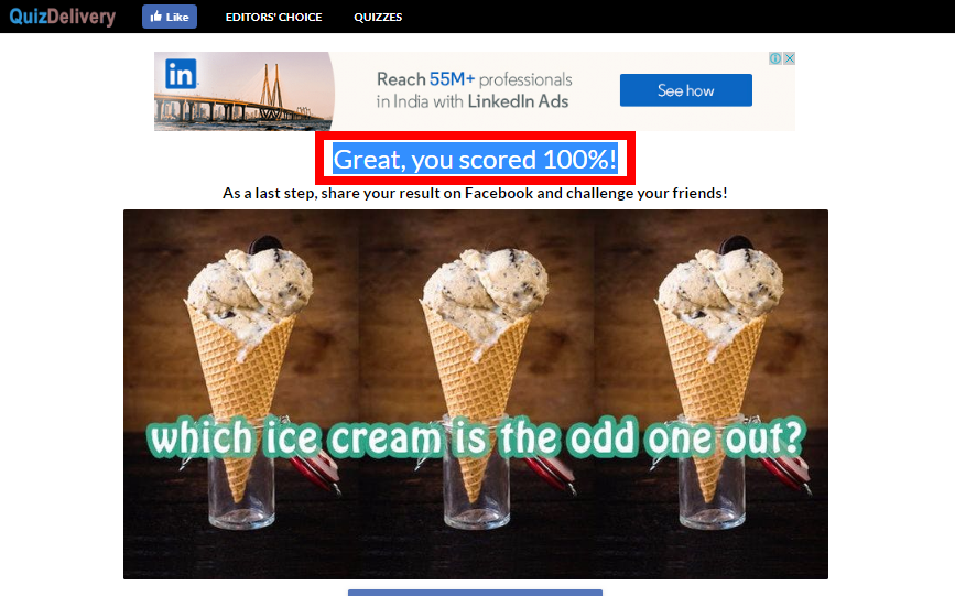 Quiz Delivery Spot The Difference Ice Cream Quiz Answers