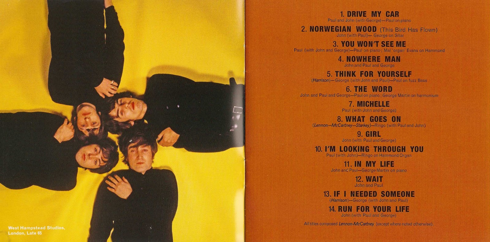 The Beatles Rubber Soul (1965)