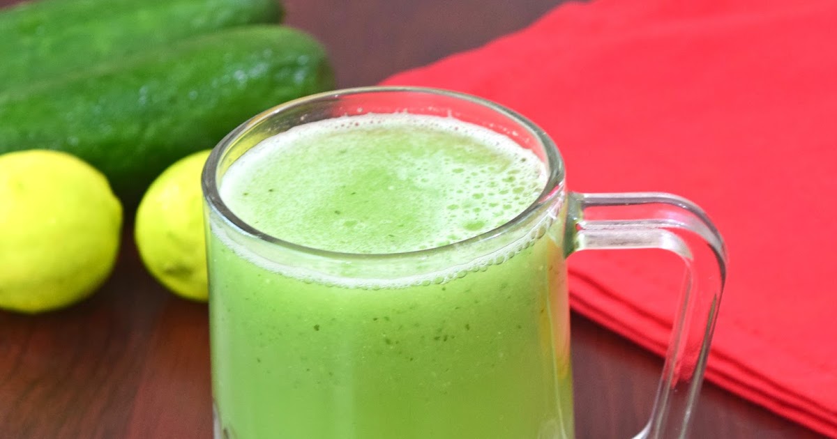 Poornima's Cook Book Cucumber Lemonade / Cucumber Lemon Juice