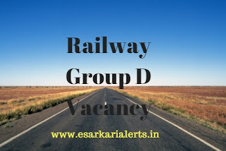Railway Group D Vacancy Railway Group D Vacancy