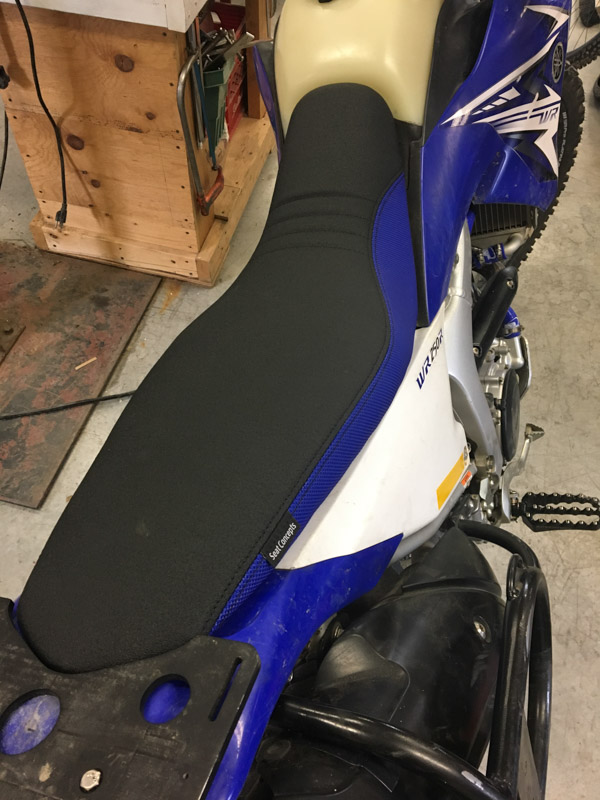 wr250r seat cover
