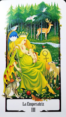 La Emperatriz- Tarot Mujeres sabias