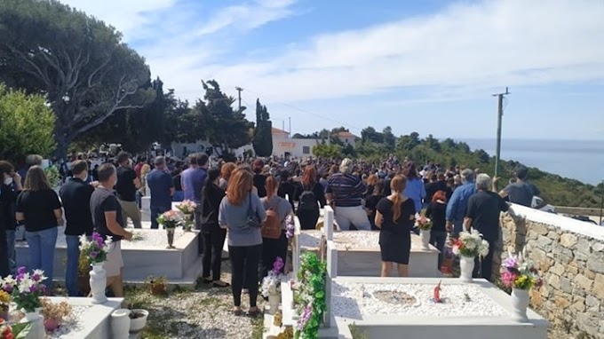 Κηδεία Καρολάιν:  Το σπαρακτικό "αντίο" του 32χρονου 