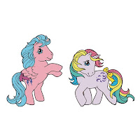 My Little Pony Icon Heroes Firefly and Windy Retro G1 Enamel Pins