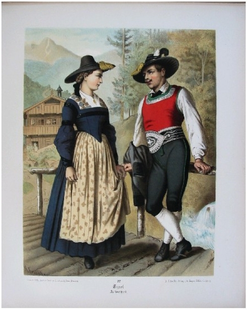 BaHofA - bauernhofarchiv & PorTT - portal/tür/tor: Zillertal - Tracht