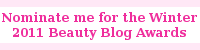 Handmade Reviews Beauty Blog Awards Nomination