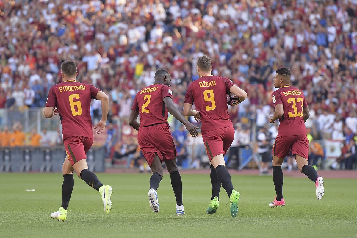 Pure Class | Nike AS Roma 17-18 Home Kit - On-Pitch Debut - Footy Headlines