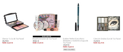 too faced en asos