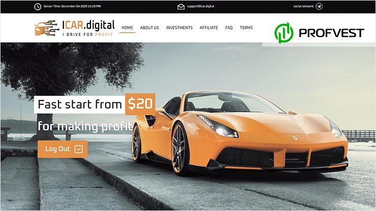 Icar Digital: обзор и отзывы о icar.digital (HYIP платит) Icar Digital обзор и отзывы HYIP-проекта