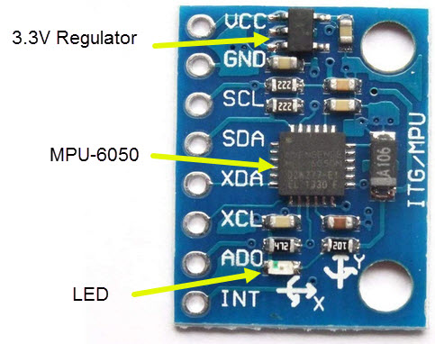 How to read MPU-6050 using Arduino? | ee-diary