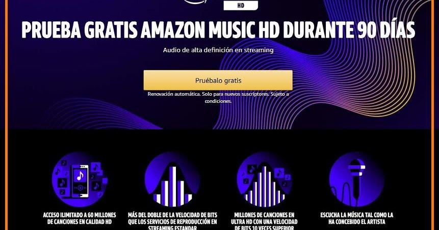 amazon music prueba gratis