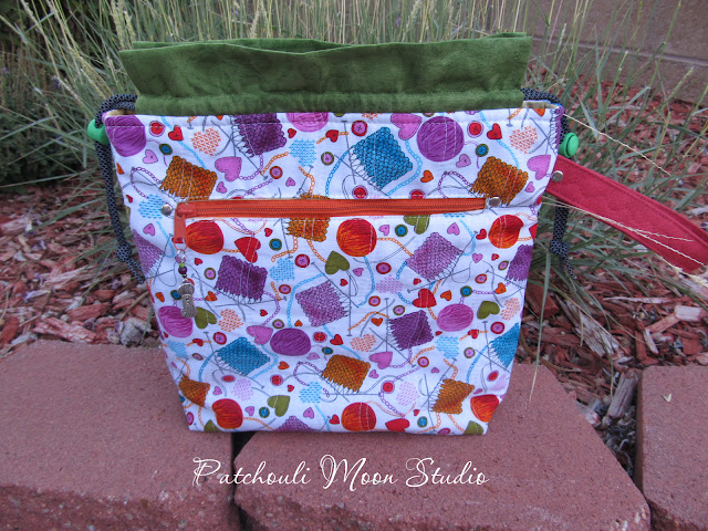Patchouli Moon Studio~ Drawstring Project Bags in 2 Sizes