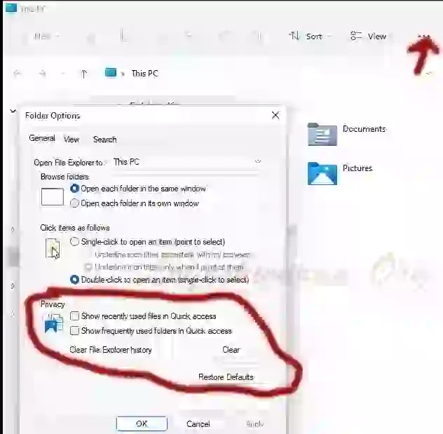 Remove, Hide, delete,clear recent files from Quick