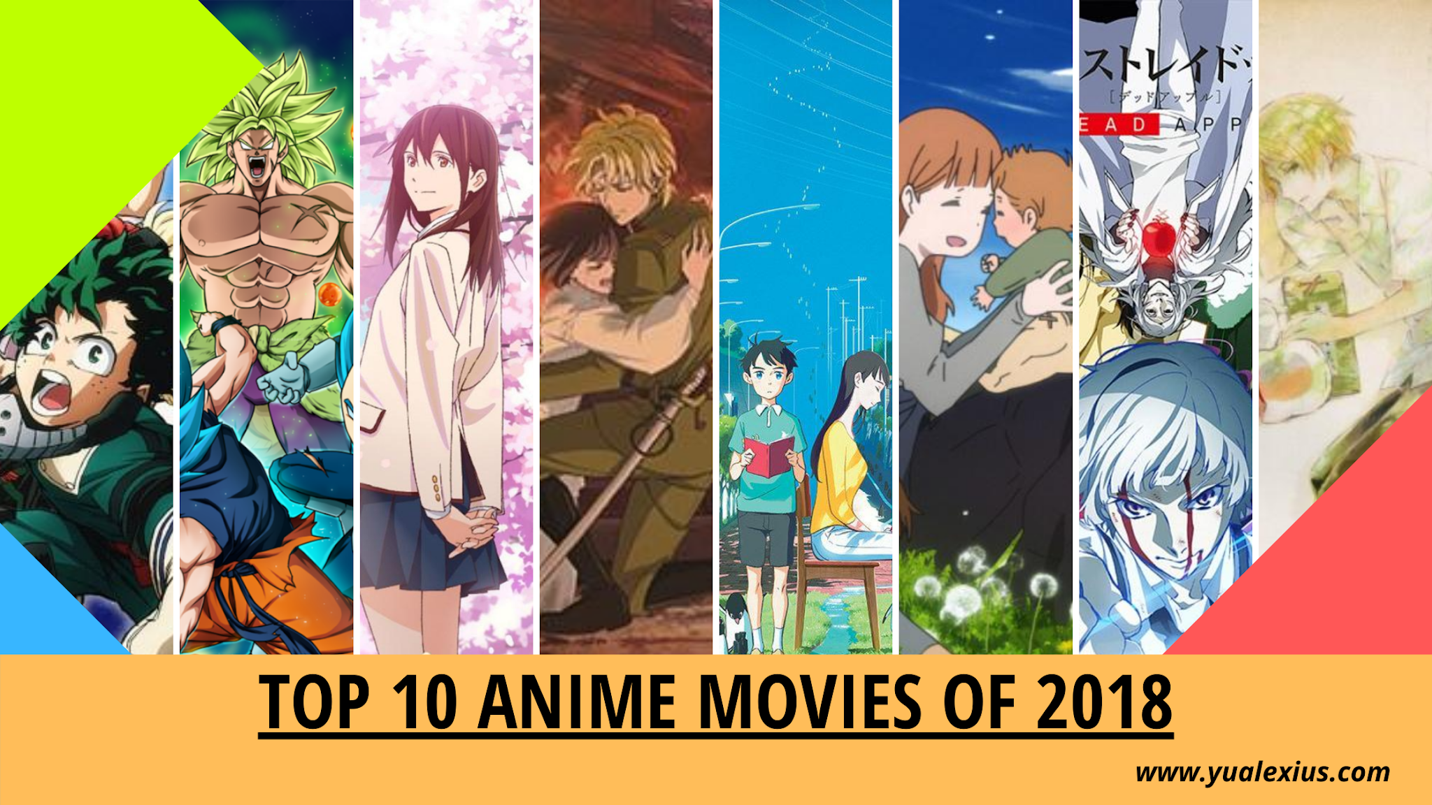 Top 10 Anime Movies Of 2018