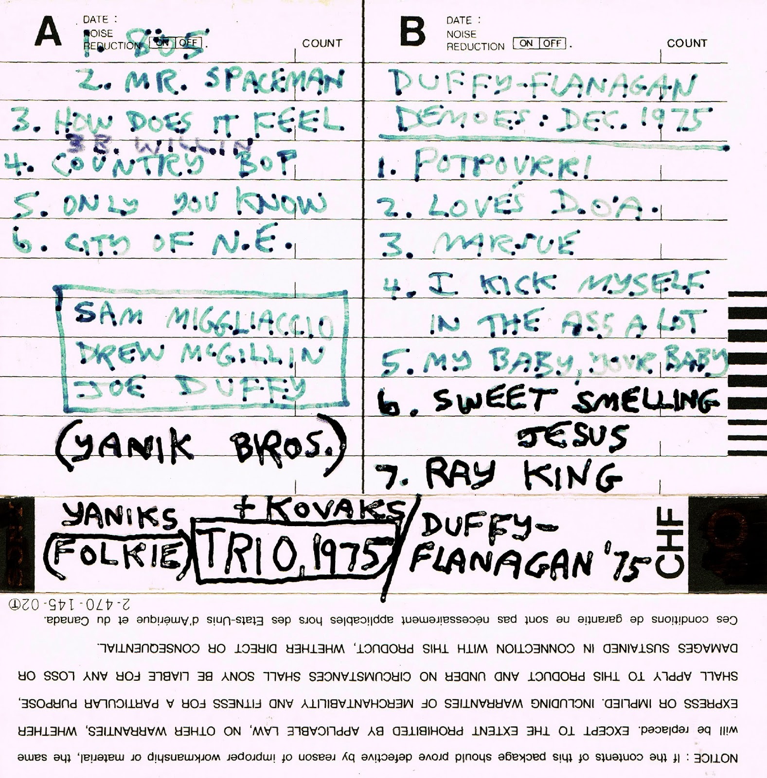 NIGHT DEPOSITS JCARDS, VOLUME 4