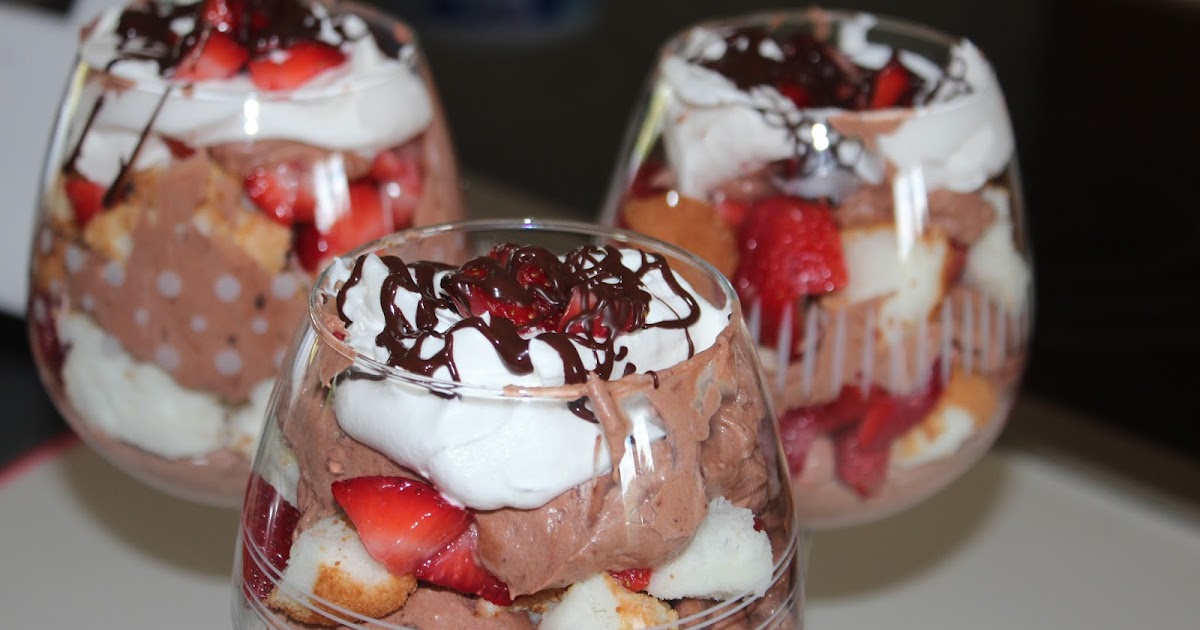Strawberry Chocolate Trifle