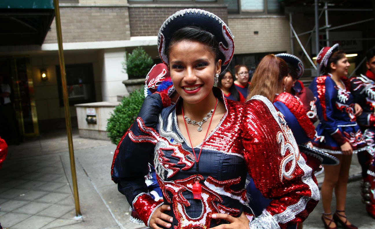 Fraternidad Folklorica Cultural Caporales Universitarios de San Simon New York 