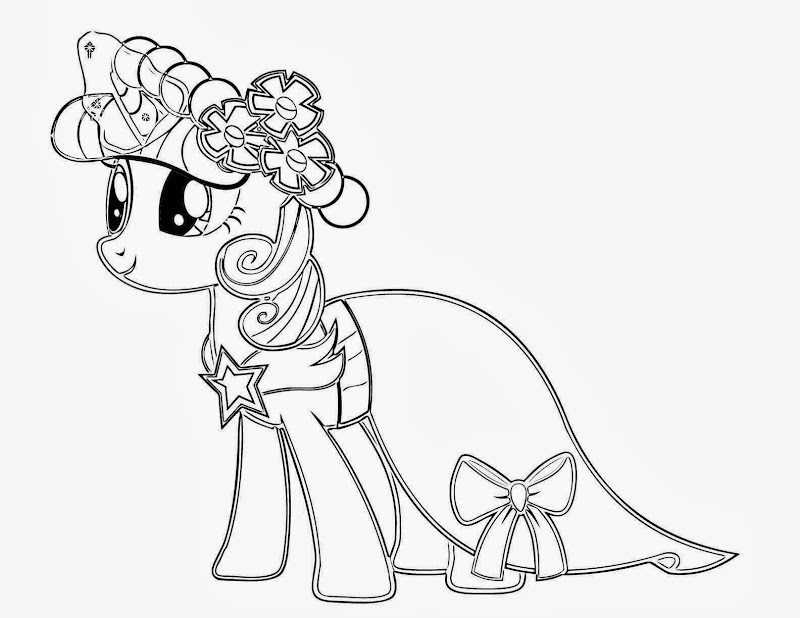 Free Printable My Little Pony Coloring Pages - Best Coloring Pages