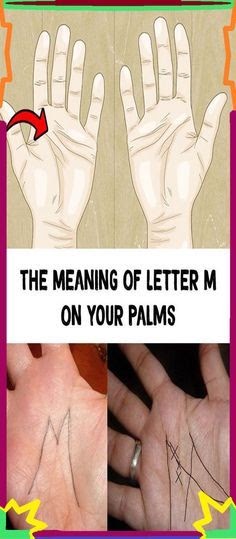 The Meaning Of Letter M On Your Palms - wellness days