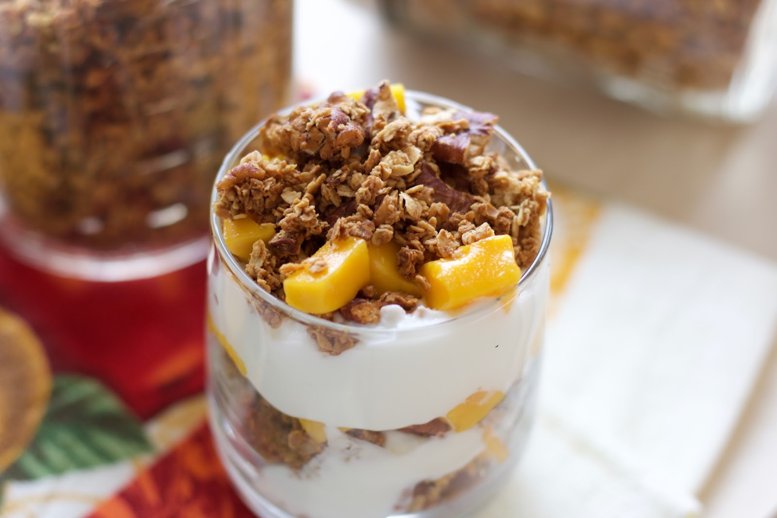 4Ingredient Honey Nut Granola Ma Nutrition