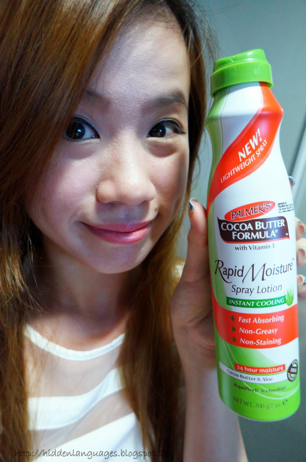 Joannelummz ♡ Palmer’s Cocoa Butter Formula Rapid Moisture Spray
