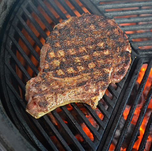 The cast iron grates from Craycort make killer grill marks and are durable