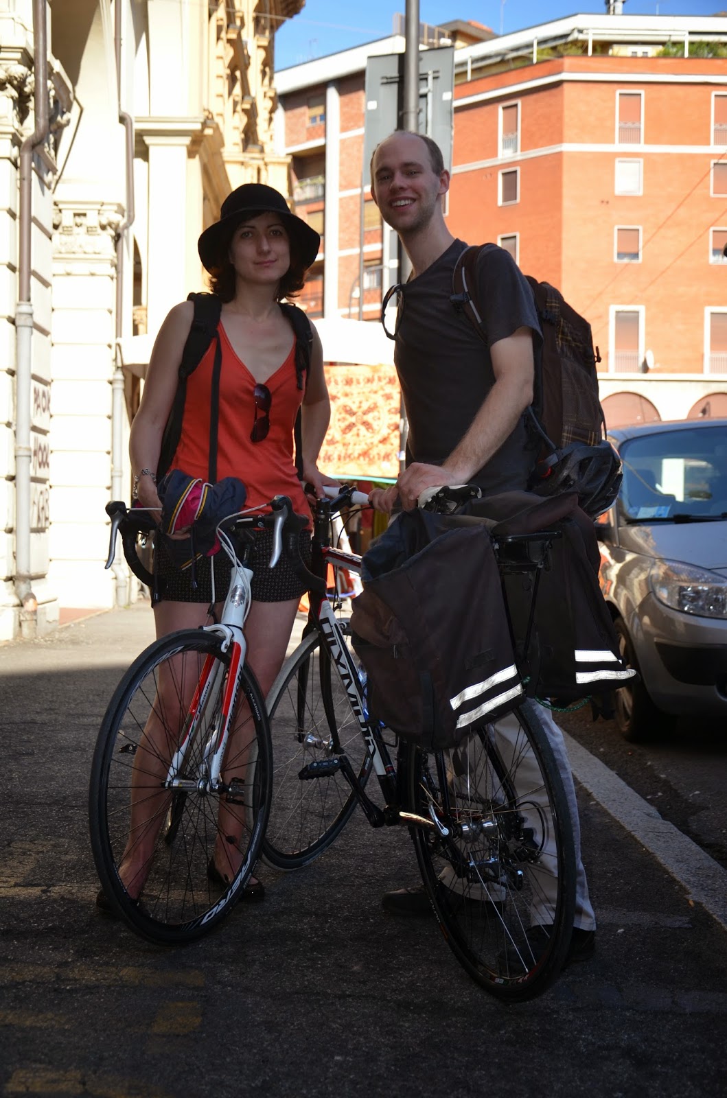 carbon road bike rental bologna Italy