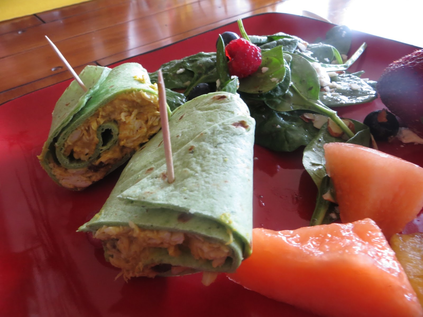 Constant Growing Amazement Cooks! Chicken Curry Wraps