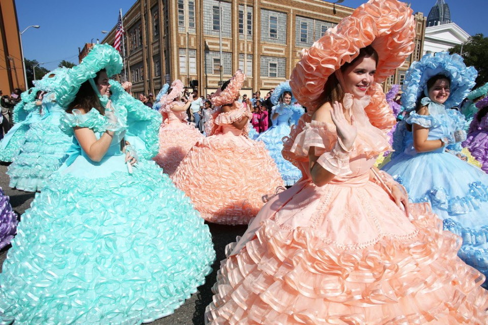 azalea trail maid dress designs