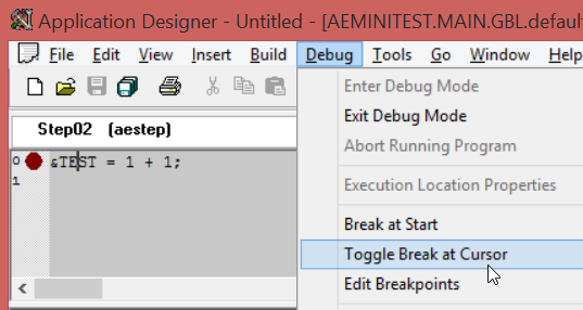 PeopleCode Debug a 2-tier Application Engine Process - PeopleCode Friday #6