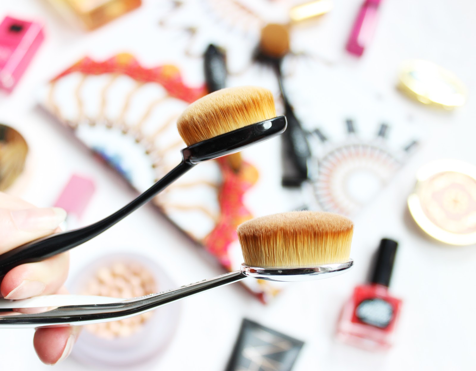 Primark PS...Pro Oval Blending Makeup Brushes an affordable Artis dupe? Tales of a Pale Face