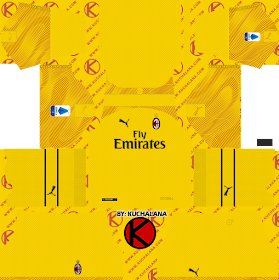 AC Milan 2019/2020 Kit - Dream League Soccer Kits