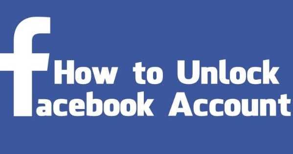 How to unlock my facebook account