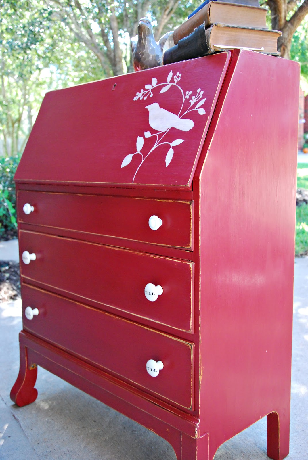 Homebodies At Heart Red Bird